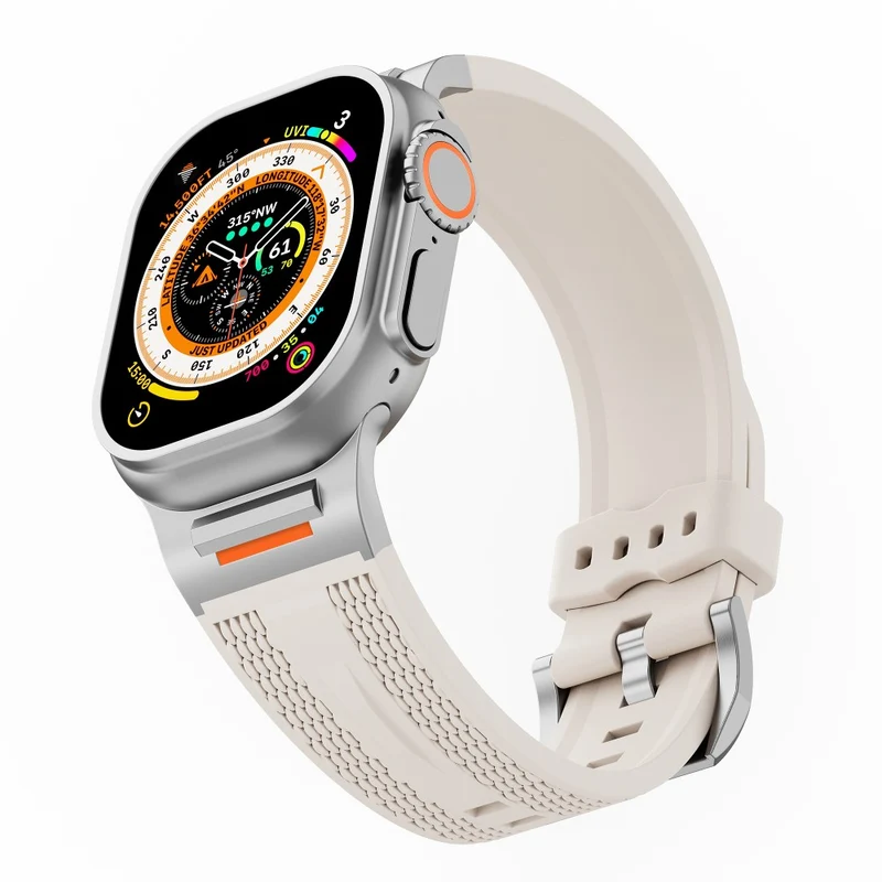 Wirklich Angenehm Apple Smartwatch Silikon Universell Armband