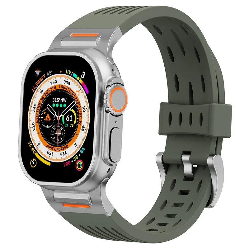 Flexibel Apple Smartwatch Silikon Universell Armband