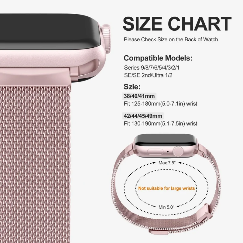 Wirklich Schön Apple Smartwatch Metall Universell Armband