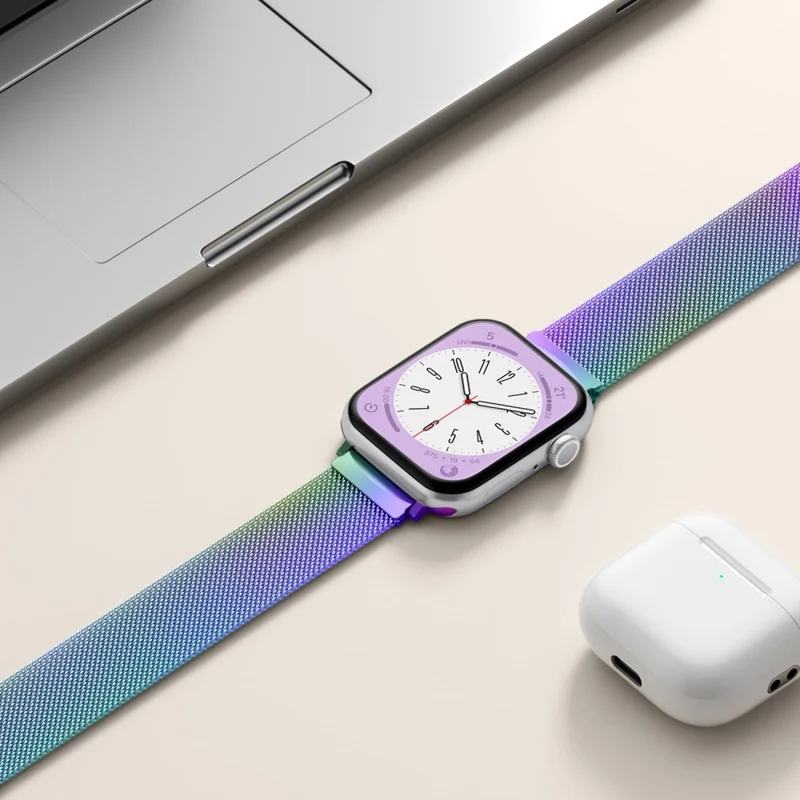 Bemerkenswert Prächtig Apple Smartwatch Metall Universell Armband
