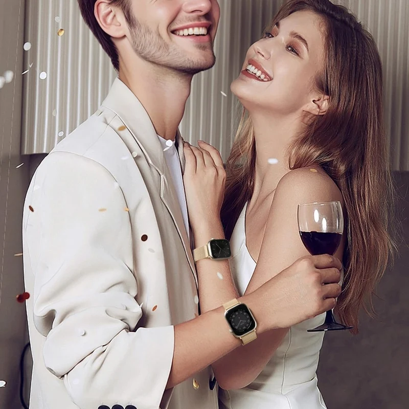 Bemerkenswert Prächtig Apple Smartwatch Metall Universell Armband