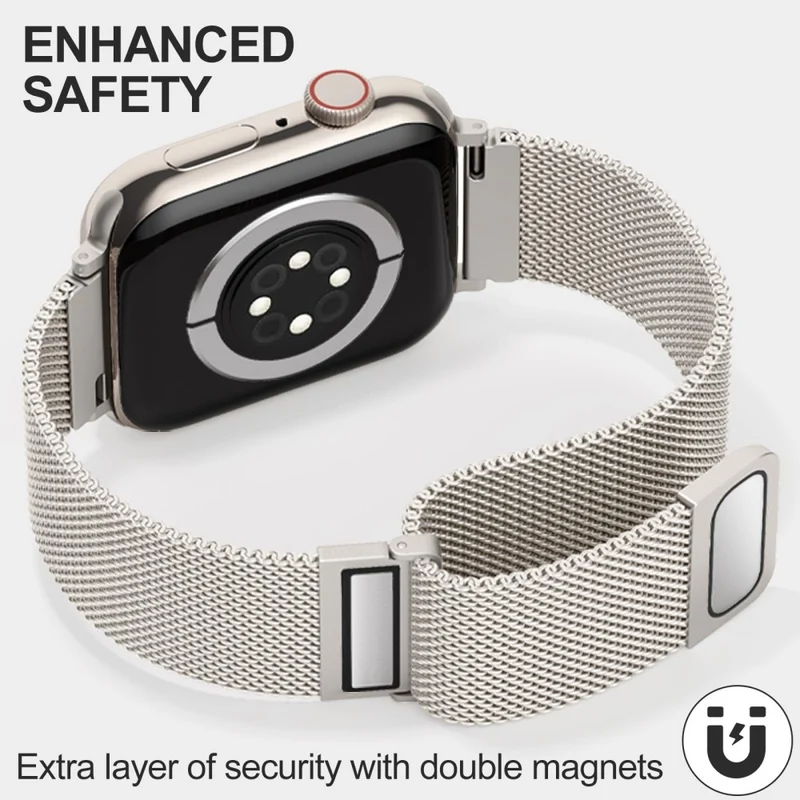 Bemerkenswert Prächtig Apple Smartwatch Metall Universell Armband