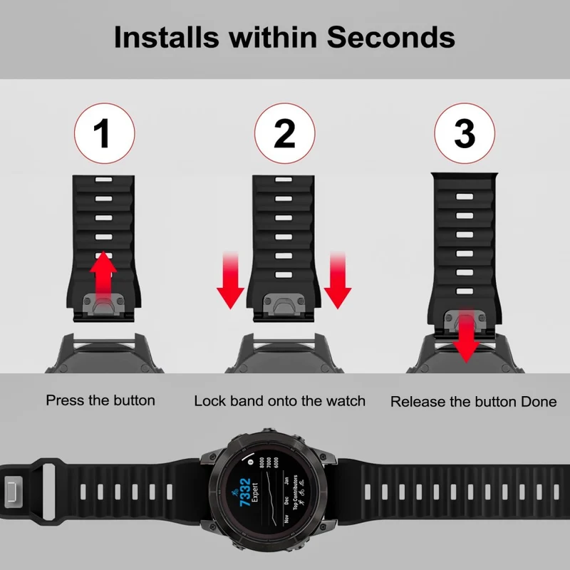 Flexibel Universell Silikon Universell Armband