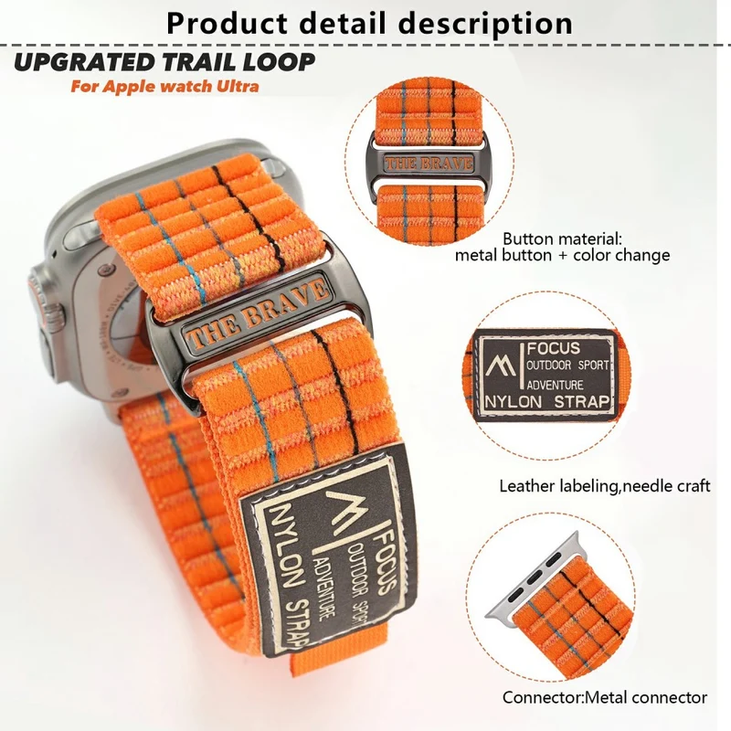 Sehr Robust Apple Smartwatch Nylon Universell Armband