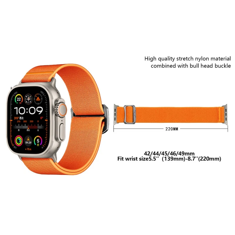 Bemerkenswert Langlebig Apple Smartwatch Nylon Universell Armband