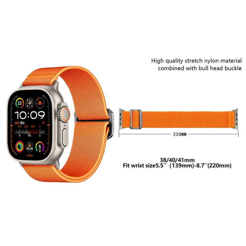Absolut Angenehm Apple Smartwatch Nylon Universell Armband
