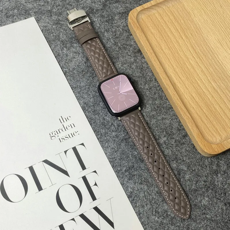 Absolut Bequem Apple Smartwatch Echtes Leder Universell Armband