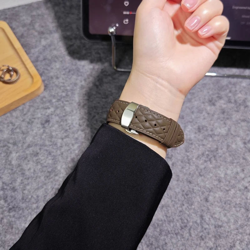 Absolut Bequem Apple Smartwatch Echtes Leder Universell Armband