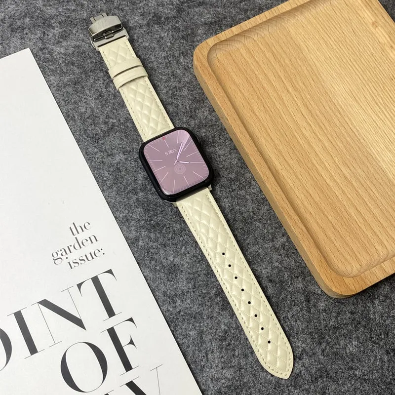Absolut Bequem Apple Smartwatch Echtes Leder Universell Armband