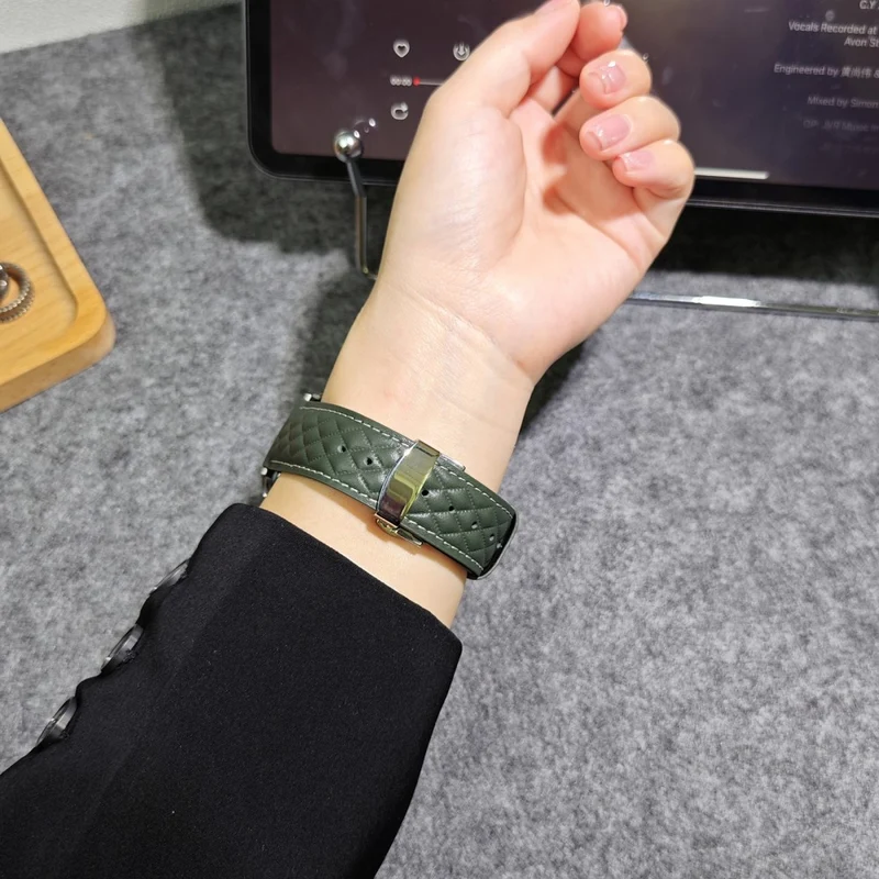 Absolut Bequem Apple Smartwatch Echtes Leder Universell Armband