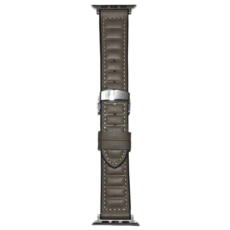Unglaublich Haltbar Apple Smartwatch Echtes Leder Universell Armband