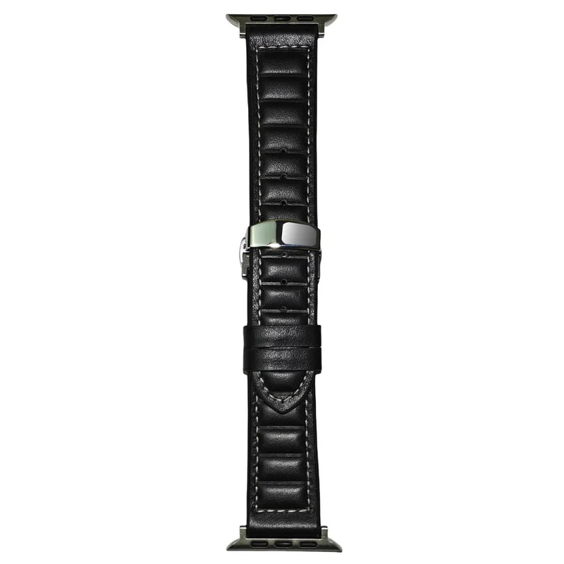 Unglaublich Haltbar Apple Smartwatch Echtes Leder Universell Armband