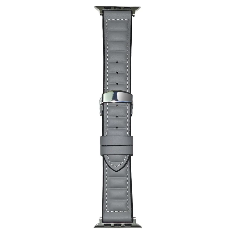 Unglaublich Haltbar Apple Smartwatch Echtes Leder Universell Armband