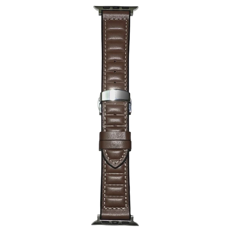 Unglaublich Haltbar Apple Smartwatch Echtes Leder Universell Armband