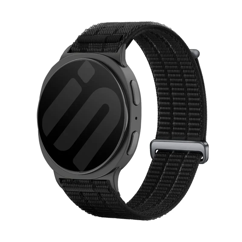 Samsung Galaxy Watch 8 Classic Nylon Air Armband (Schwarz)