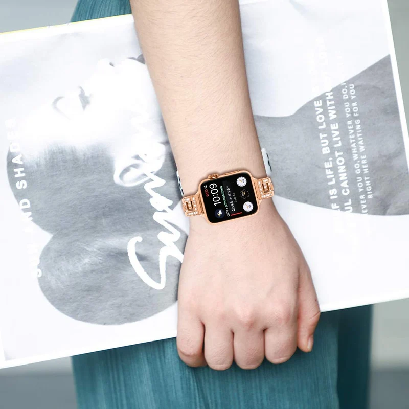 Wunderbar Apple Smartwatch Metall Universell Armband