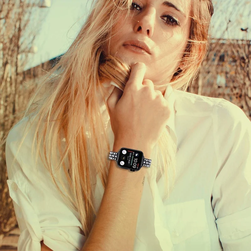Wirklich Schick Apple Smartwatch Metall Universell Armband