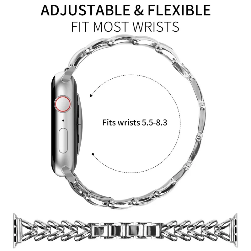 Großartig Apple Smartwatch Metall Universell Armband