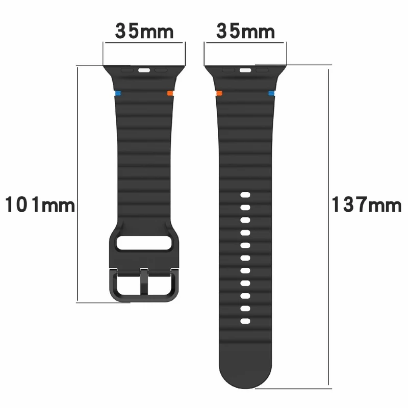 Unglaublich Bequem Apple Smartwatch Silikon Universell Armband