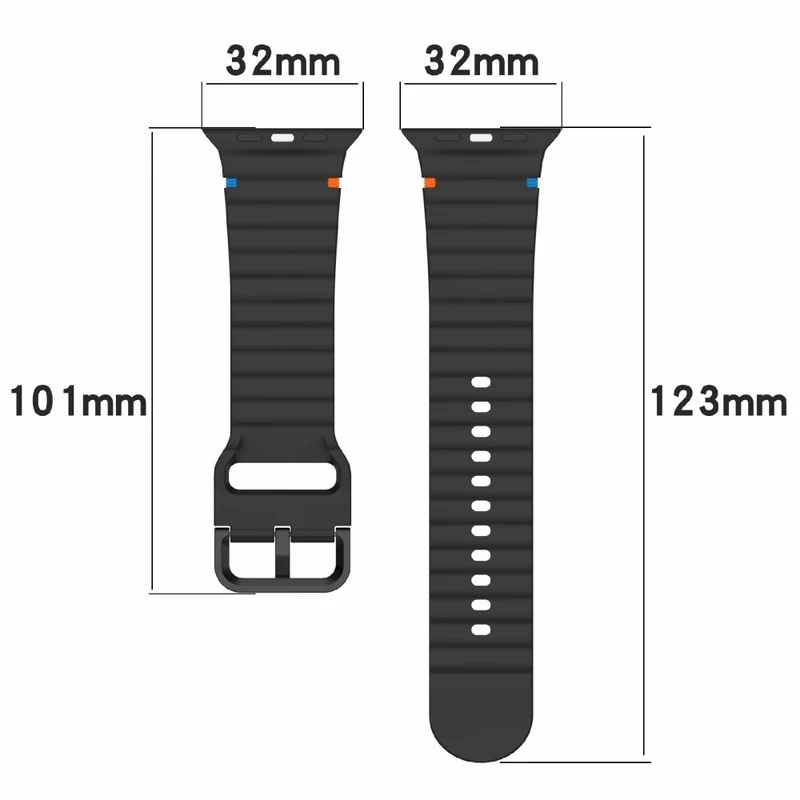 Süß Apple Smartwatch Silikon Universell Armband