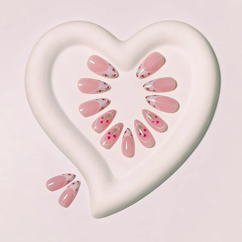 Floral Art Gel Nägel