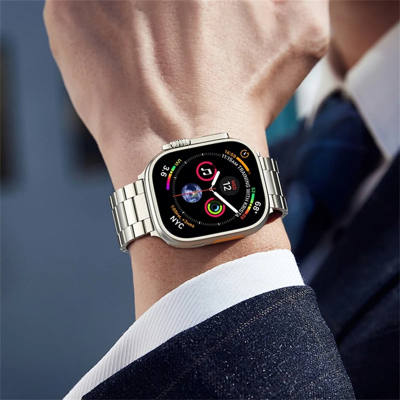 Auffallend Schön Apple Smartwatch Metall Universell Armband