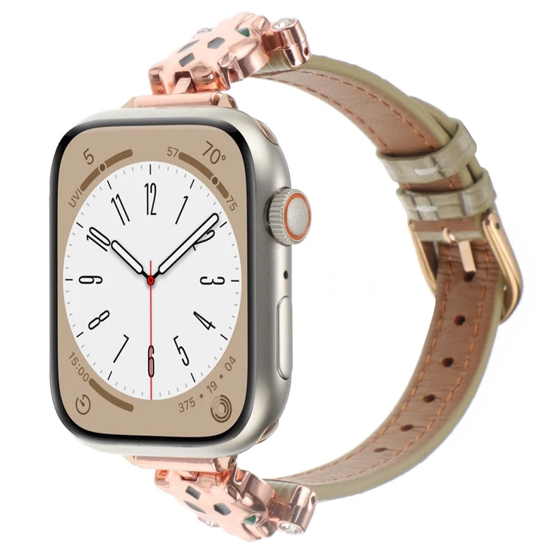Mega Modisch Apple Smartwatch Kunstleder Universell Armband