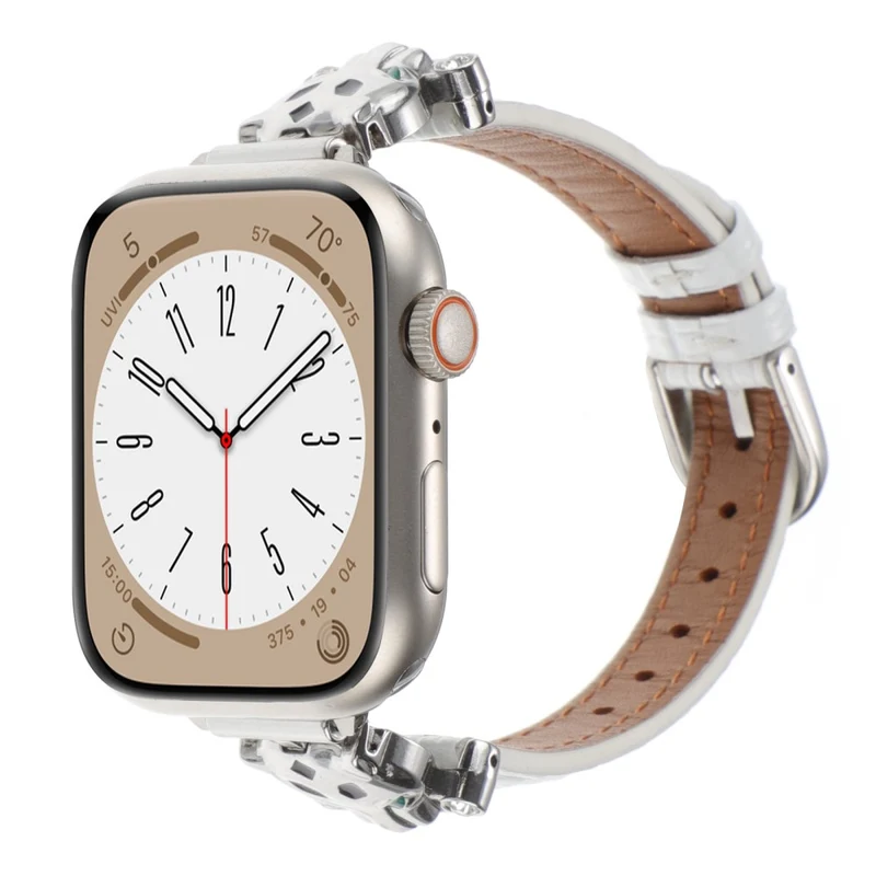 Mega Modisch Apple Smartwatch Kunstleder Universell Armband