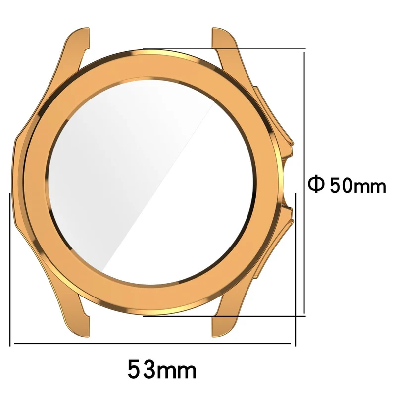 Flexibel Xiaomi Watch S4 Sport Hülle mit Displayschutz in Silikon