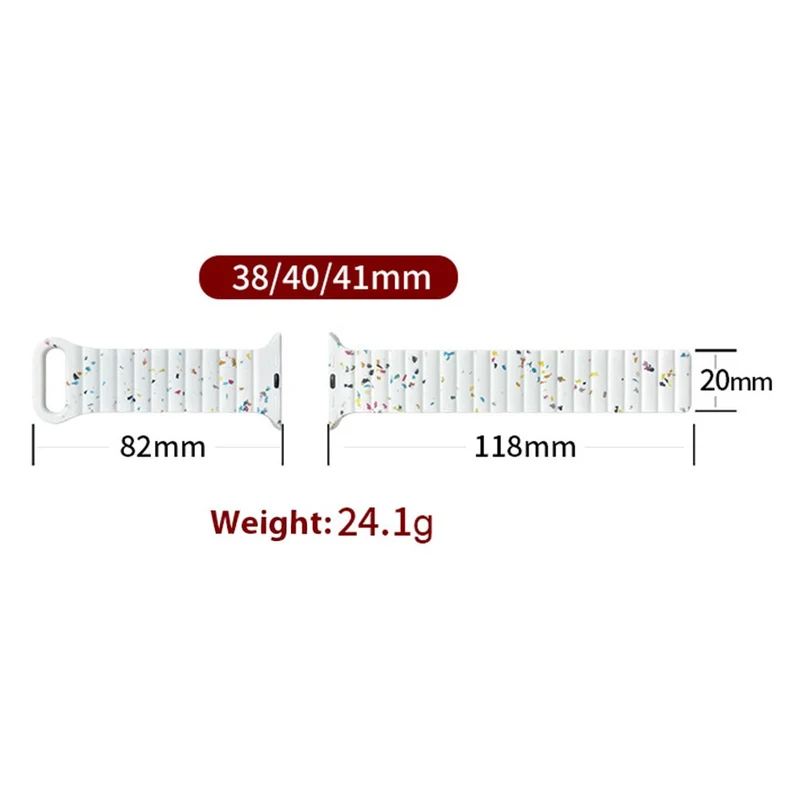 Weich Apple Smartwatch Silikon Universell Armband