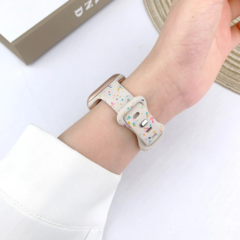 Unglaublich Bequem Apple Smartwatch Silikon Universell Armband