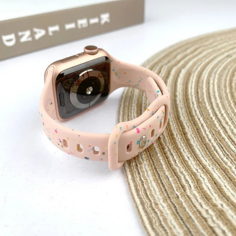Unglaublich Bequem Apple Smartwatch Silikon Universell Armband