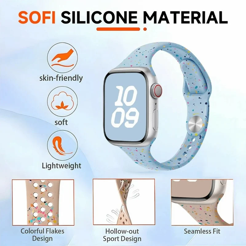 Richtig Gemütlich Apple Smartwatch Silikon Universell Armband