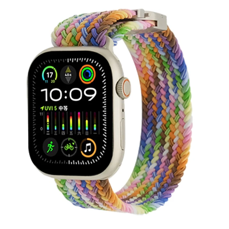 Mega Süß Apple Smartwatch Nylon Universell Armband