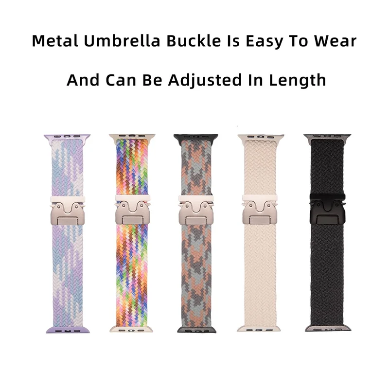 Mega Cool Apple Smartwatch Nylon Universell Armband