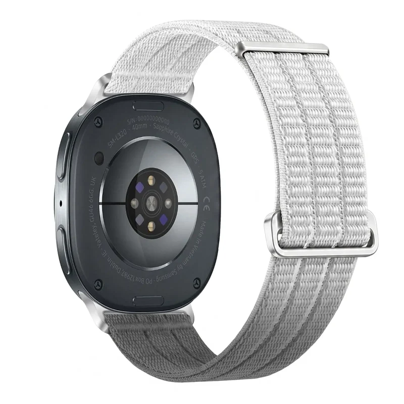 Samsung Galaxy Watch 8 - 40mm Nylon Air Armband (Gradient Grau)