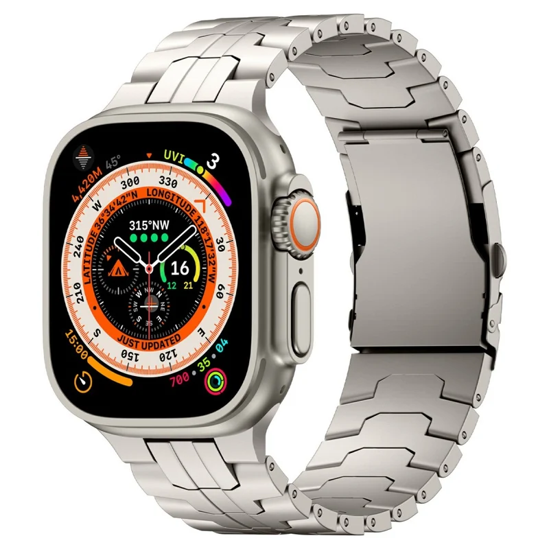 Absolut Zuverlässig Apple Smartwatch Metall Universell Armband