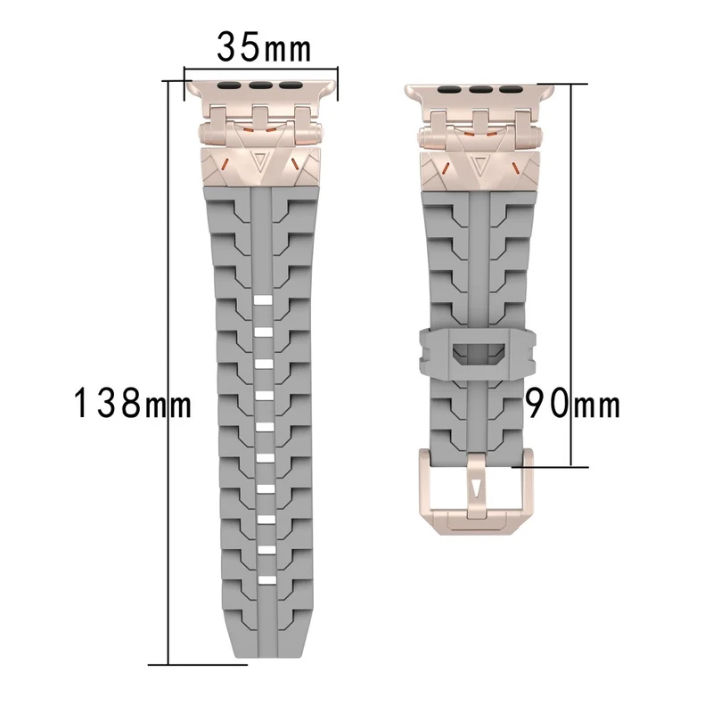 Mega Bequem Apple Smartwatch Silikon Universell Armband
