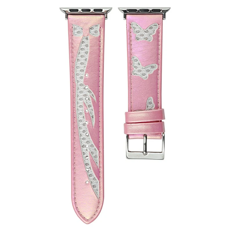 Auffallend Nett Apple Smartwatch Kunstleder Universell Armband