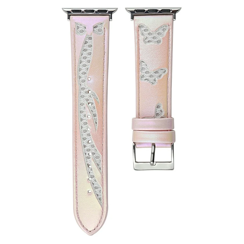 Auffallend Nett Apple Smartwatch Kunstleder Universell Armband