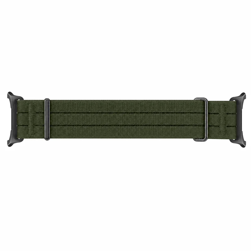Samsung Galaxy Watch Ultra 2 Nylon Air Armband (Dunkelgrün)