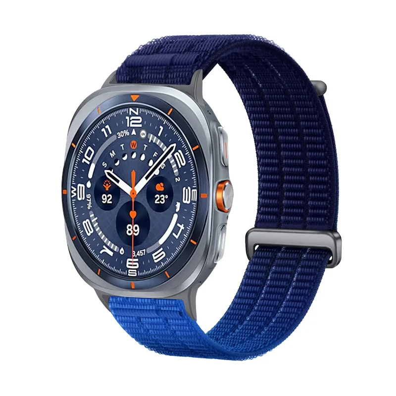 Samsung Galaxy Watch Ultra 2 Nylon Air Armband (Gradient Blau)