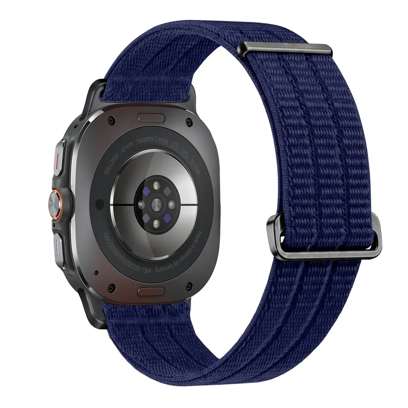 Samsung Galaxy Watch Ultra Nylon Air Armband (Dunkelblau)