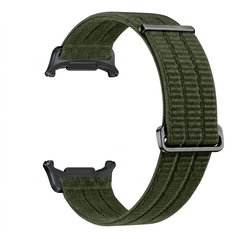 Samsung Galaxy Watch Ultra Nylon Air Armband (Dunkelgrün)