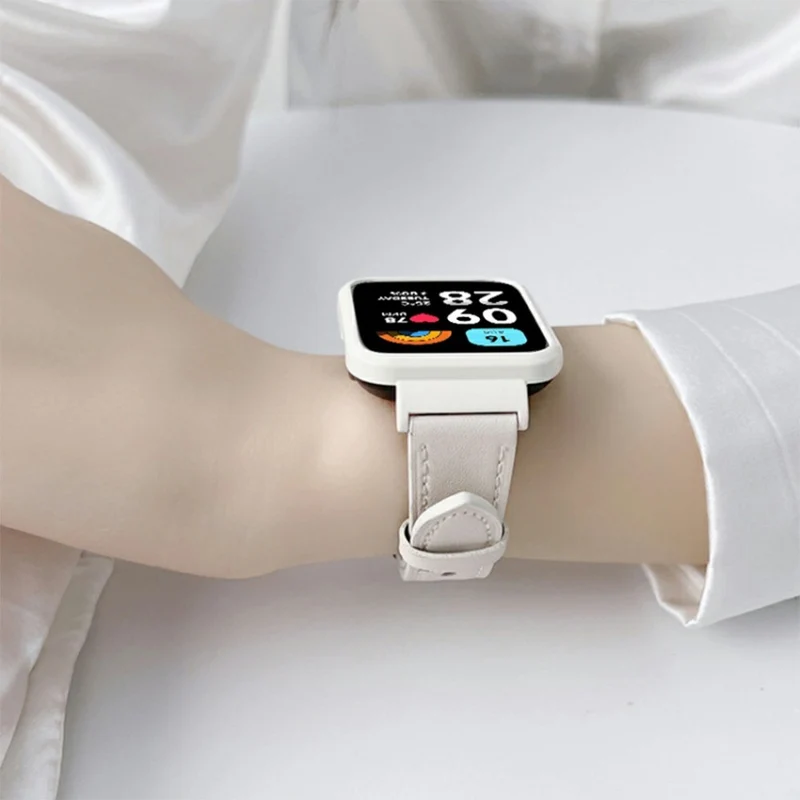 Super Sympathisch Xiaomi Redmi Watch 3 Lite Echtes Leder Armband