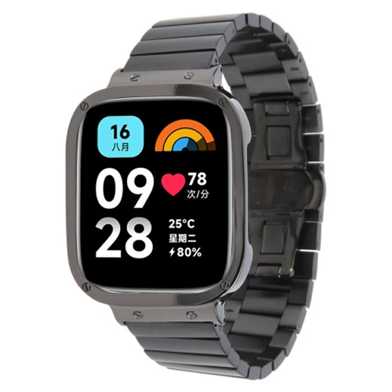 Super Schön Xiaomi Redmi Watch 3 Lite Metall Armband