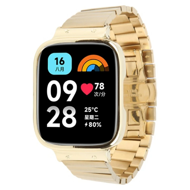 Super Schön Xiaomi Redmi Watch 3 Lite Metall Armband