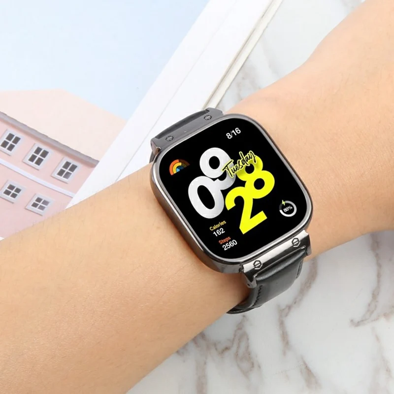 Bemerkenswert Prächtig Xiaomi Redmi Watch 4 Echtes Leder Armband