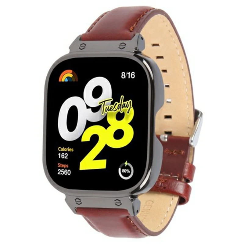 Bemerkenswert Prächtig Xiaomi Redmi Watch 4 Echtes Leder Armband