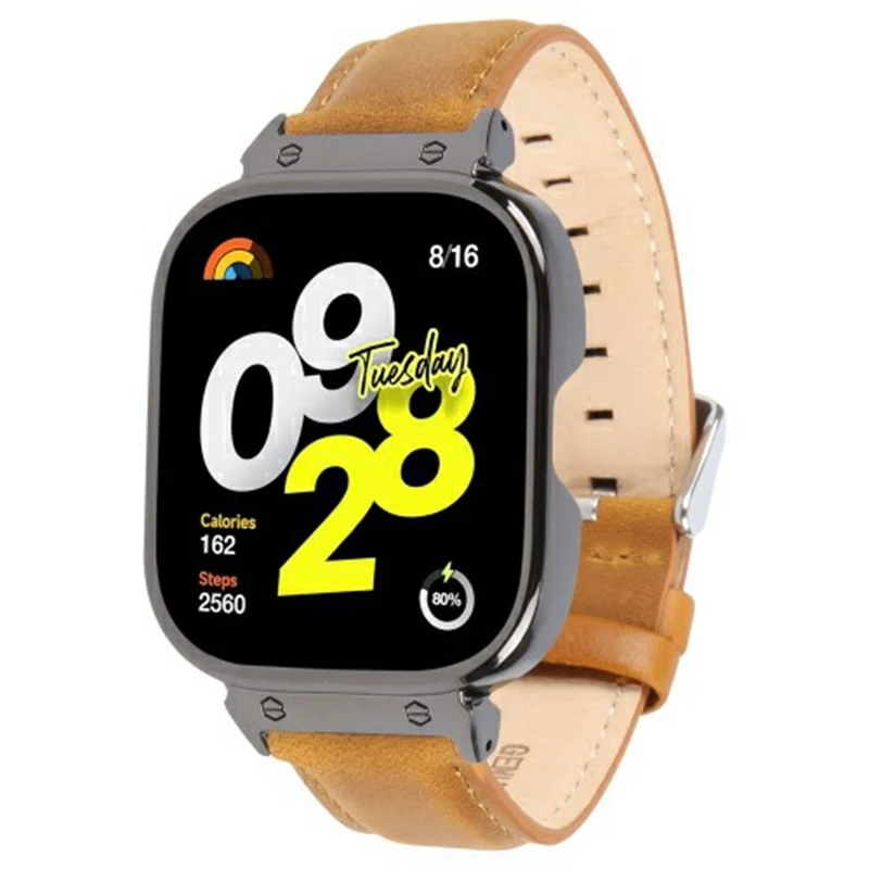 Bemerkenswert Prächtig Xiaomi Redmi Watch 4 Echtes Leder Armband